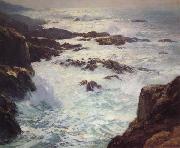 William Ritschel Our Dream Coast of Monterey,aka Glorious Pacific,n.d. oil painting reproduction